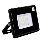 Proiector SMD Slim LED 20W CW Negru, NOVelite