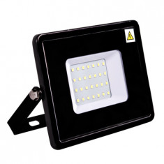 Proiector SMD Slim LED 20W CW Negru