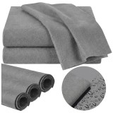 Set 3 lavete din microfibra pentru geamuri 40x50 cm Ruhhy
