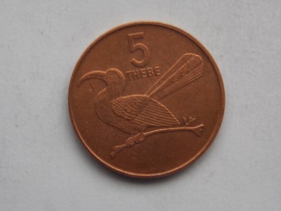 5 THEBE 1991 BOTSWANA foto