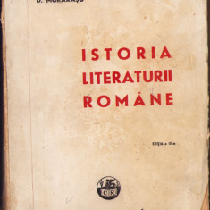 HST C6122 Istoria literaturii române de D. Murărașu
