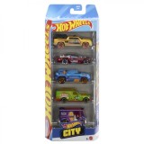 SET 5 MASINI HOT WHEELS CITY, HOT WHEELS - Vehicule