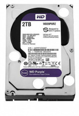 Hdd intern wd 3.5 2tb purple sata3 intellipower (5400rpm) 64mb foto