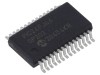 Microcontroler Microchip PIC24 64kB SRAM 8kB, Carcasa SSOP28 SMD