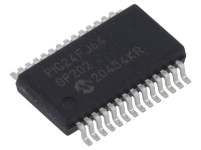 Microcontroler PIC24 64kB SMD SSOP28 foto
