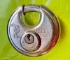 E817-Lacat vechi ABUS DISKUS Hardened Stainles Steel-otel colectie deosebit.