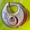 E817-Lacat vechi ABUS DISKUS Hardened Stainles Steel-otel colectie deosebit.