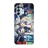 Husa compatibila cu Oppo A74 5G, Viceversa, model Noelle Silva Black Clover, Silicon, TPU, Transparent, Carcasa