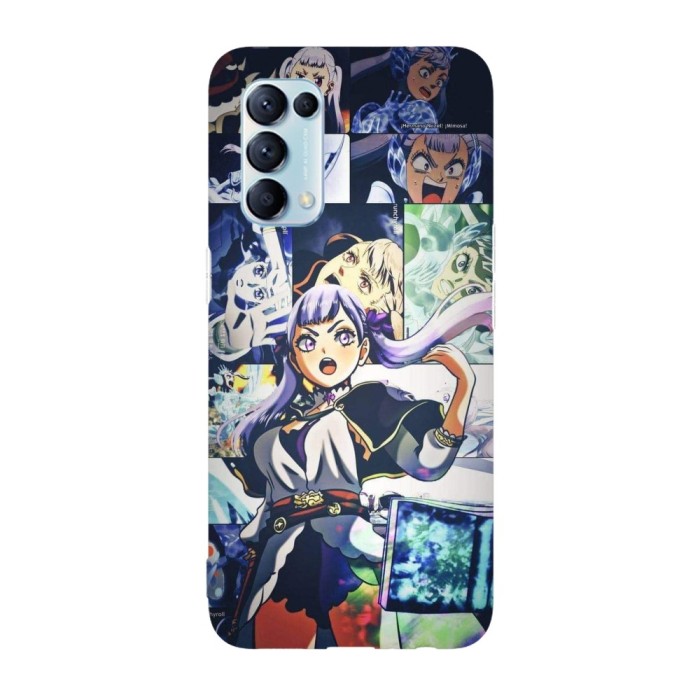 Husa compatibila cu Oppo Find X5 Pro, Viceversa, model Noelle Silva Black Clover, Silicon, TPU