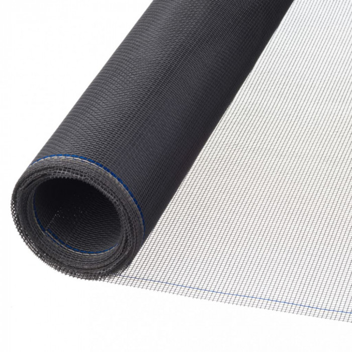 Nature Plasă de ț&acirc;nțari, negru, 1 x 3 m, fibră de sticlă 428530