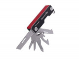 BRICEAG MULTIFUNCTIONAL BLACK FOX - ALUMINIUM - RED, FOX KNIVES