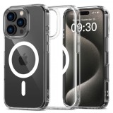Husa MagSafe pentru Apple iPhone 16 Pro, Tech-Protect, Flexair Hybrid, Transparenta