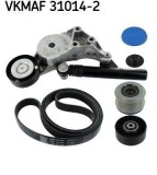 Set curea transmisie cu caneluri Audi A3; Seat Leon, Toledo II; Skoda Octavia I; VW Bora I, Caddy II, Golf IV, New Beetle, Polo, Polo III Motor 1.9
