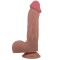 Dildo Sliding 23.5cm Brown