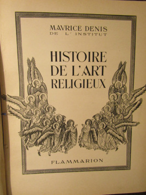 Histoire de l&amp;#039;art religieux - Maurice Denis foto