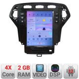 Navigatie Tesla Ford Mondeo 2007-2010 cu GPS, CarPlay, Android Auto, 2GB+32GB