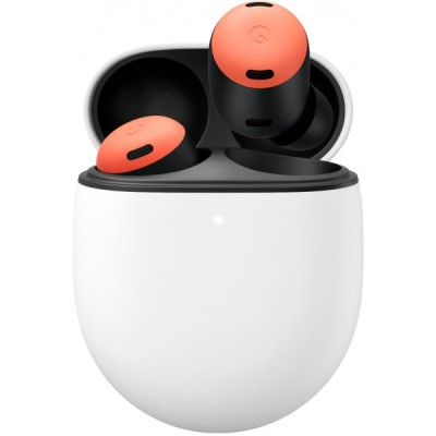 Handsfree Bluetooth Google Pixel Buds Pro, TWS, ANC, Portocaliu GA03202 foto
