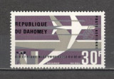 Dahomey.1966 Posta aeriana-Avion DC 8 MD.40, Nestampilat
