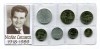 T742 ROMANIA RSR SET MONEDE INFOLIATE NICOLAE CEAUSESCU