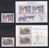 Coreea de Sud 1988 - Jocurile Olimpice - Seul, Serie + 2 Colite, MNH, Nestampilat