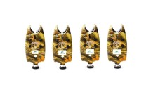 set 4 senzori /avertizori pescuit diamant alb cu baetrii incluse de 9v