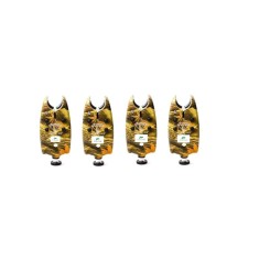 set 4 senzori /avertizori pescuit diamant alb cu baetrii incluse de 9v