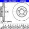 ATE 24.0125-0199.1 Disc frana