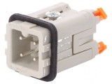 Conector HDC tată CKSH PIN 4 3 PE 10A