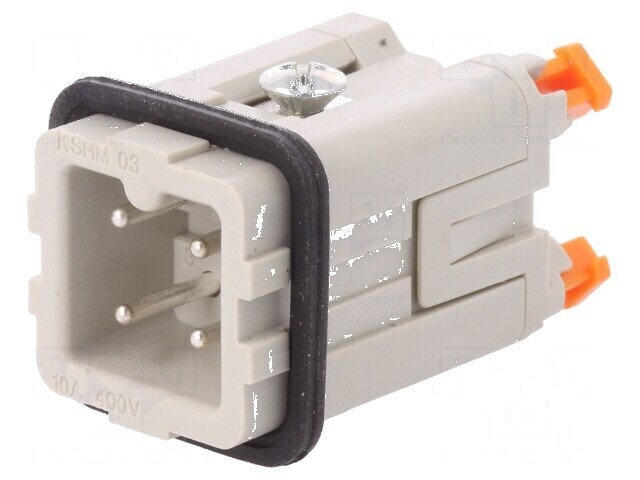 Conector HDC tată CKSH PIN 4 3 PE 10A