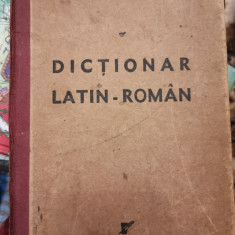 Dictionar latin-roman, TEODOR IORDANESCU, 1945