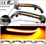 Semnalizari Dinamice Oglinda BMW Seria 3 5 6 7 8, G20, G21, G28, G2X, G30, G31, G38, G32, G11, G12, G14, G15, G16, M4, M5, F90, G80, G81, G82, G93