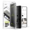Folie de protectie Ecran Privacy Ringke Easy Slide pentru Samsung Galaxy S25+ S936, Sticla Securizata, Full Glue, Set 2 bucati