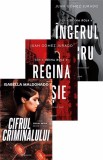 Cifrul criminalului + Regina rosie + ingerul negru - Editura Bookzone