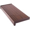 Glaf PVC interior pentru ferestre Wenge 150 x 25 cm, Include piese laterale + Silicon alb 280 Ml