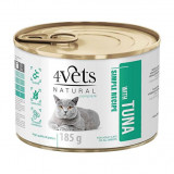 4Vets Cat Natural Simple Recipe with Tuna 185 g, 4Vets NATURAL