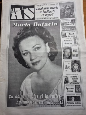ziarul formula as 1 - 8 februarie 1999 - maria butaciu foto
