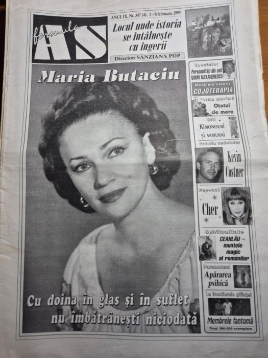 ziarul formula as 1 - 8 februarie 1999 - maria butaciu