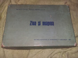 Joc vechi Ceausist,Material Didactic,ZIUA SI NOAPTE 1963,15 planse,T.GRATUIT