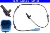 Senzor turatie roata Peugeot 206, 206 Sw, 206+ Motor 1.1, 1.1 i, 1.4, 1.4 16V, 1.4 HDi, 1.4 HDi eco 70, 1.4 i, 1.4 i, 1.4 LPG, 2.0 HDi, 2.0 HDI 90,