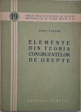 Elemente din teoria congruentelor de drepte - Arno Kahane