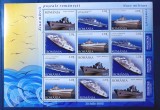 2005 &quot; Ziua marcii - Nave Militare Romanesti &quot; , LP 1688a -minicoala 3 serii,MNH