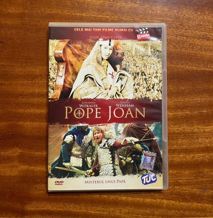 POPE JOAN - MISTERUL UNUI PAPA (1 DVD original film) - Ca nou!