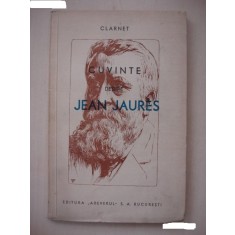 Clarnet - Cuvinte despre Jean Jaures (1934)