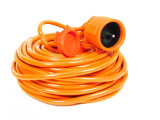 Cablu prelungitor portocaliu 50 M Vertex