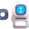 Geam camera cu Rama Samsung Galaxy S7 edge / G935 PINK