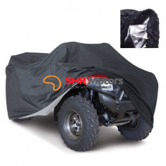Husa impermeabila ATV (130x230x130) - negru/argintiu