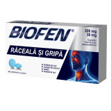 Biofen Raceala si Gripa 200 mg / 30 mg X 20 comprimate, Biofarm