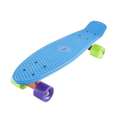 Penny board Basic Nils Extreme-albastru, foto