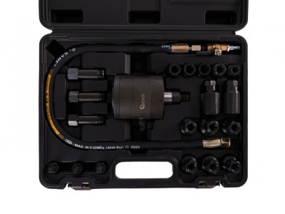 Extractor pneumatic pentru injectoare cu adaptoare, Geko G02654 foto