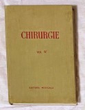 Chirurgie volumul iv 4 cartonata 1958 hortolomei turai editura medicala